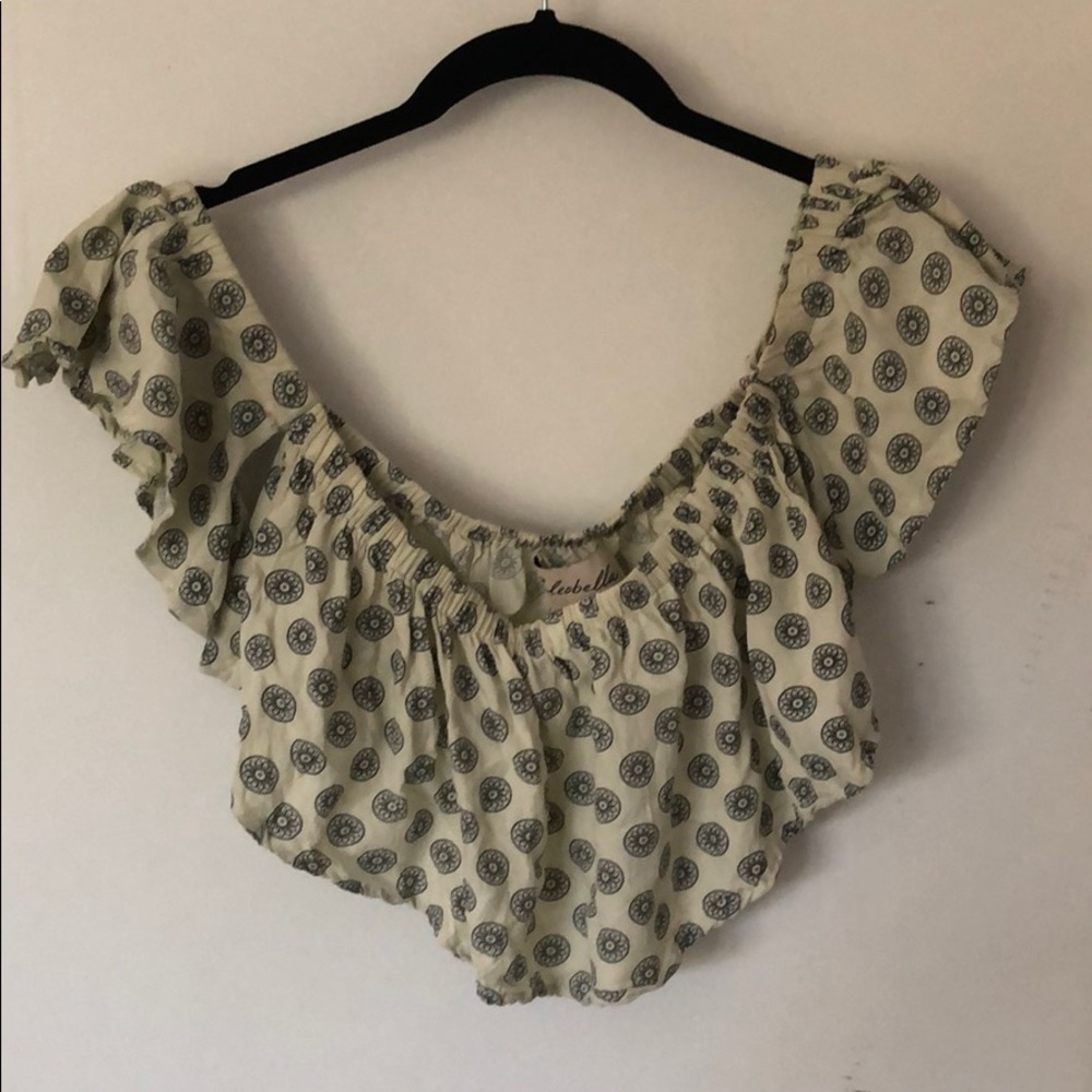 Cleobella off the shoulder top